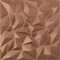 Ekena Millwork 19 5/8in. W x 19 5/8in. H Leto EnduraWall Decorative 3D Wall Panel Covers 2.67 Sq. Ft. WP20X20LTCAC - alternate 1